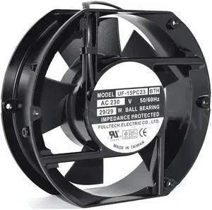 For FULLTECH UF-15PC23 BTH AC 230V 50/60hZ 29W 172x150x51mm Ball Bearing Impedance Protected Server Cooling Fan Tested OK