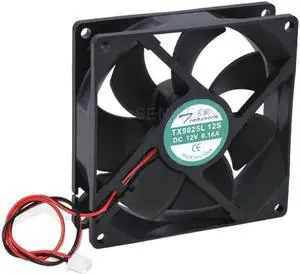 Brand New TX9025L12S DC 12 V 0.16 A 9 CM 9025 2 Lines Cooling Fan