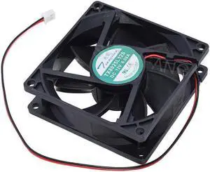 NEW TX8025L12S DC 12V 0.08A 8025 8CM 80*80*25MM Ultra Quiet Cooling Fan 2 Wires