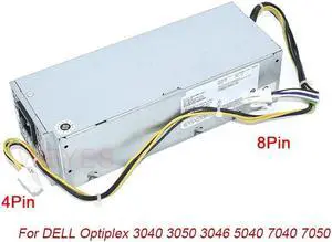 180W Power Supply 8Pin 4Pin For Optiplex 3040 5040 7040 3650 3656 SFF H180NS-00 B180NS-00 0RKTF0  B180NS-00 0RN5TM B180AS-01