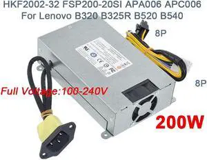 Hot Selling For Lenovo B320 B325r B520 B540 8Pin 200W PSU HKF2002-32 APA006 APC006 FSP200-20SI HK2002-3C FSP200-20 36200515