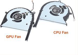 New DC12V 1A 4Pin DFS593512MN0T DFS2013121A0T For ASUS ROG Strix GL503GE GL703GE Laptop CPU GPU Cooling Fan