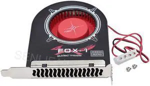 FOX-1 system Blow DC12V  2Pin long life bearing cooling For PC Computer Chassis Case HeatSink PCI Fan 2200RPM IDE Molex Power