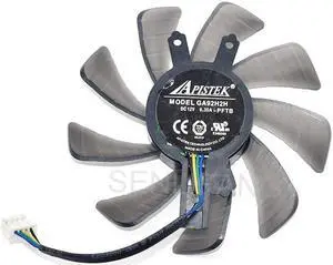 GA92H2H DC 12V 0.35A 4-Wire C.T.C 49x46x16mm Dia. 85mm PWM Graphics Fan For GTX760 New