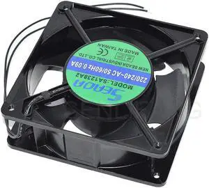 For SEADA SA1238A2 12CM 12038 AC50/60Hz 220/240V 0.09A 2-Wire Industrial Control Cabinet Exhaust Cooling Fan Tested OK