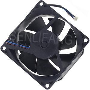 New For Delta AUB0712HJ-00 BKC DC12V 0.4A 3 Lines 70*70*25MM 7CM Projector Cooling Fan