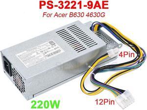 For Acer B630 4630G X4630G 12Pin 220W Power Supply PS-3221-9AE F PE-3221-2 9PA2202500 D15-220N1A FSP220-30PABA New