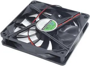 New For GLOBE FAN RL4Z S1352512H 135x135x25mm 13.5cm 12V 0.45A 2Pin Chassis Power Cooling Fan