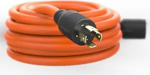 NEMA L14-30P/L14-30R Generator Extension Cords, 4 Prong Heavy Duty, 30 Amp 40 Foot,Orange