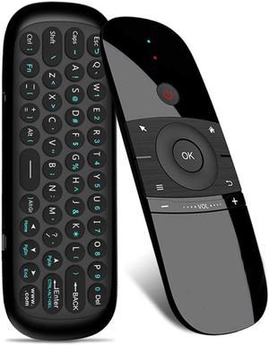 W1 Remote 2.4G Wireless Keyboard Multifunctional Remote Control for Nvidia Shield/Android TV Box/PC/Projector/HTPC/All-in-one PC