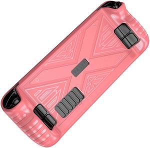 Shockproof Silicone Soft Case Protective Case for Steam Deck, Silicone Soft Cover Protector with Full Protection, Shock-Absorption and Anti-Scratch Design
