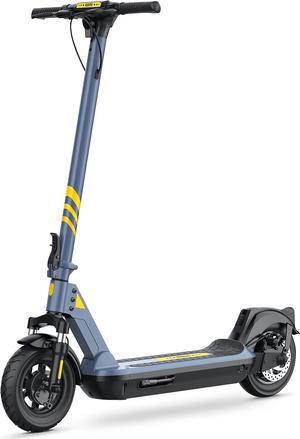 Hurtle Folding Electric Scooter - 10 Honeycomb Tires, 25 Miles Range, 19 MPH Max Speed, 500W 36V Brushless Motor Escooter with App Control, E-ABS Front Drum & Rear Disc Brakes, E-Scooter for Adul