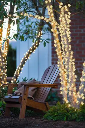 50 LED Solar Cherry Blossom String Lights Outdoor 7M 50 LED Solar Cherry Blossom String Lights Outdoor 7M