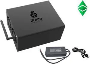 New miner iPollo V1 Mini SE Plus Miner 400MH/s 6G memory  with psu and power cable Ethash   ETHW ETHF ETC QKC CLO POM ZIL miner shipping now