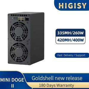 New stocks mini doge 2 miner with psu 420MHS support ltc coin doge coin miner mini doge II LTC doge miner