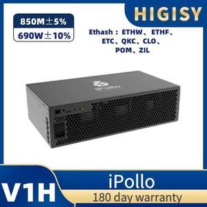 New Release iPollo V1H 850MHS Hydro Super Quiet Home Miner 6G Memory Hydrocooling Water Cooling Ethash ETHW ETHF ETC ZIL ipollo v1h miner