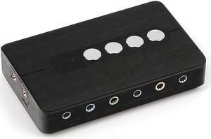 Dark USB 2.0 Full 7.1 Analog / Optical 2 Channel Professional External Sound Card (DK-AC-USCP7)