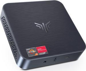KAMRUI Mini PC Ryzen 7 5700U(8C/16T, up to 4.3GHz), Windows 11 Mini Computer 32GB DDR4 RAM 512GB M.2 2280 NVME SSD Mini PC Gaming, 4K Dual Display Mini Desktop Support WiFi6/BT5.2/Dual Channel