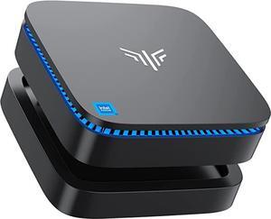 KAMRUI 4K Mini PC AK1PLUS 16GB RAM Intel 12th Alder Lake N100 Windows 11 HDMI 512GB M.2 SSD 2.4 & 5G Wi-Fi and support WIFI 5 expand the storage up to 2TB