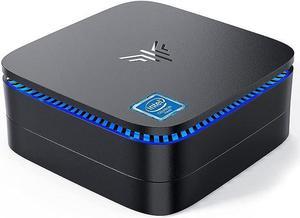 KAMRUI AK1PLUS Mini PC with Intel Alder Lake N97(up to 3.60 GHz), 16GB RAM 512GB ROM Small Desktop Computer, 4K UHD Mini PC windows 11 home WiFi6 BT5.2 Dual HDMI LAN on Business Home Office Family-NAS