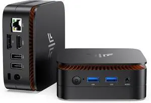 KAMRUI Mini PC Computer, Intel Processor N97 (up to 3.6 GHz), 16GB DDR4 RAM 512GB M.2 SSD, Mini Desktop Computer Support Dual 4K, WiFi, Bluetooth, Ethernet, HTPC for Business, Education, Home
