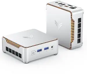 KAMRUI Hyper H2 Mini PC Intel Core i9-14900HX 32GB DDR4 1TB PCIe4.0 SSD Win11 Pro WiFi 6 3-Screen 4K Silver KAMRUI Hyper H2 Mini PC Intel Core i9-14900HX 32GB DDR4 1TB PCIe4.0 SSD Win11 Pro WiFi 6 3-Screen 4K Silver