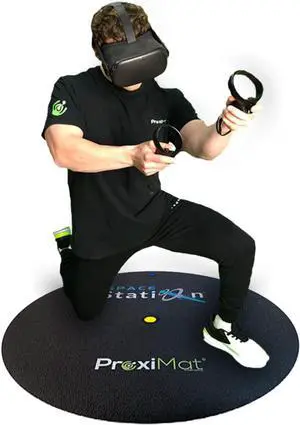 VR Mat - ProxiMat ® Space Station Theo 35" - Super Soft Large Mat for Virtual Reality