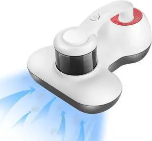 Hersven Mattress Vacuum Cleaner, UV Bed Vacuum Cleaner 12KPa Handheld Vacuum Upgraded Effectively Clean Up Bed, Pillows, Cloth Sofas, Carpets and Ther Fabric Surfaces