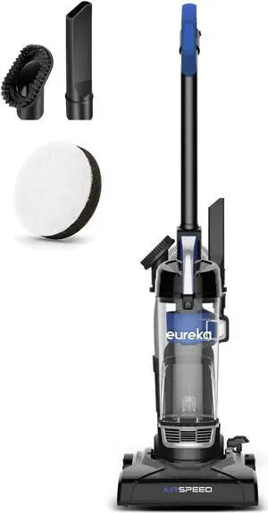 Eureka NEU10AE5 Powerful Bagless Upright Vacuum Cleaner Carpet and Floor, AirSpeed Ultra-Lightweight Vacuum Cleaner, w/ Replacement Filter, Blue