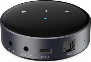 WiiM Mini AirPlay2 Wireless Audio Streamer, Multiroom Stereo, Preamplifier, Works with Alexa and Siri Voice Assistants, Stream Hi-Res Audio from Spotify, Amazon Music and More