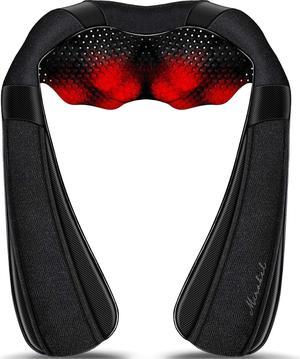 Mirakel Neck Massager, Shiatsu Back Neck Massager with Heat, Electric Back Massager, Neck Massager Pillow for Neck, Back, Shoulder, Foot, Leg, Muscle Pain Relief, Shoulder Massager - Graduation Gifts