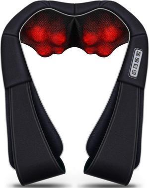 VIKTOR JURGEN Shiatsu Neck and Back Massager with Heat Deep Tissue Kneading Sports Recovery Massagers for Neck, Back, Shoulders, Foot , Relaxation Gifts for Him,Her,Women,Men