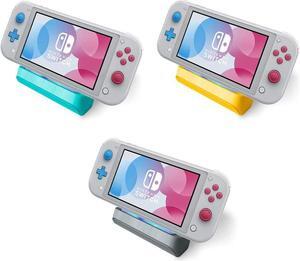 TNE - Switch Lite Charger Stand | Mini Charging Display Dock Station Holder Accessories with USB Type C Port for Nintendo Switch/Switch Lite 2019 Portable Gaming System (Yellow)
