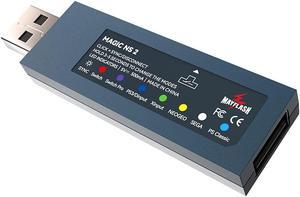Mcbazel Mayflash Magic NS 2 Wireless USB Adapter for Switch/Switch OLED/Windows/Raspberry Pi, Compatible with Series X&S Controllers and More