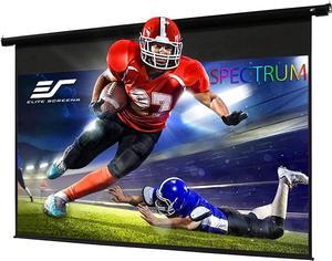 Elite Screens Spectrum 125-INCH diag. 16:9 Electric Motorized Projector Screen with Multi Aspect Ratio Function Home Theater 8K/4K Ultra HD Ready Projection, ELECTRIC125H