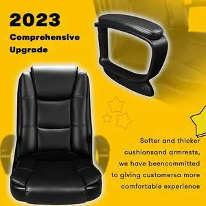 Home Office Chair, 400LBS Big and Tall Heavy Duty Design, Ergonomic High Back Cushion Lumbar Back Support, Computer Desk, Adjustable Executive Leather Chair with Armrest Home Office Chair, 400LBS Big and Tall Heavy Duty Design, Ergonomic High Back Cushion Lumbar Back Support, Computer Desk, Adjustable Executive Leather Chair with Armrest