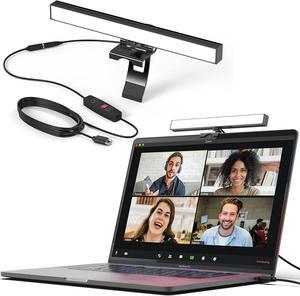 HumanCentric Video Conference Lighting - Webcam Light for Streaming, LED Monitor and Laptop Light for Video Conferencing, Zoom Lighting for Computer, Replaces Ring Light for Zoom Meetings, Single Kit