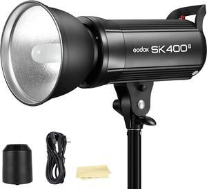 Godox SK400II 400Ws GN65 5600K Studio Strobe Flash Monolight Light for Studio Shooting,with Built-in Godox 2.4G Wireless X System,150W Modeling Lamp(Bowens Mount)