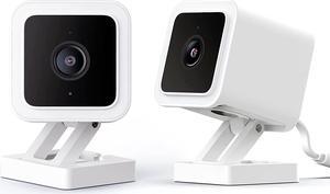 Wyze Cam v3 Pet Camera for Cats & Dogs Compact Indoor Plug-in Smart Security Camera, 1080p Color Night Vision, Compatible with Alexa  2 Cameras
