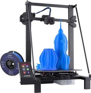 Official Longer LK5 Pro Upgraded 3D Printer, 4.3" Color Touchscreen 3D-Printer, Larger Build Size 11.8×11.8×15.7inch, Dual Blower Kit Big 3D Printers Great for Home Use, Beginners