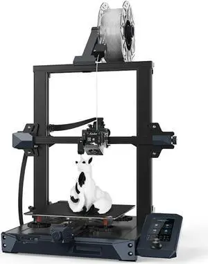 Creality 3D Printer Ender 3 S1 with CR Touch Auto Leveling, High Precision Z-axis Double Screw, Removable Build Plate, Beginners Professional FDM 3D Printer 8.66"(L) x 8.66"(W) x 10.63"(H)
