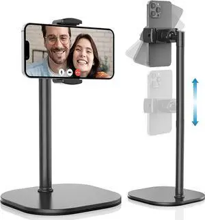 Cooper ChatStand Height Adjustable Cell Phone Stand for Desk | Cell Phone Holder Stand for Office Home Desk Phone Stand for Recording iPhone Stand for Desk Accessories for Women iPhone Holder
