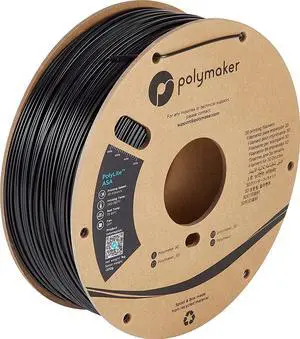 Polymaker ASA Filament 2.85mm Black, 1kg ASA 3D Printing Filament, Heat & Weather Resistant - ASA 3D Printer Filament Perfect for Printing Outdoor Functional Parts