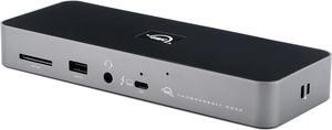 OWC 11-Port Thunderbolt Dock with 4 Ports, 4 USB Ports, Ethernet, Audio, and Card Reader Functionality for Thunderbolt 3 Mac or Thunderbolt 4 PC