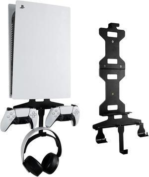  PS VR2 Wall Mount Kit, All in One Solid Metal Wall Mount Kit  for PS VR2 Headset, PS VR2 Controllers, PS5 Controllers, PS5 Headphone and  PS5 Media Remote - White 