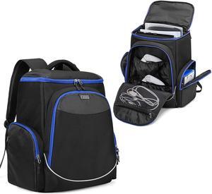 Trunab Gaming Console Backpack Compatible with PS5/PS4/PS4 Pro/PS4 Slim/Xbox One/Xbox One X/Xbox One S, Travel Carrying Bag with Multiple Pockets for 15.6 Laptop and Gaming Accessories
