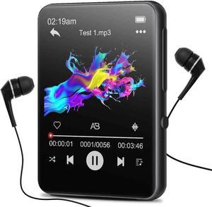 WiFi Mp3 Player with Bluetooth, TIMMKOO 4.0 Full Touch Screen Mp3 Mp4  Player with Speaker, Portable HiFi Sound Walkman Digital Music Player with  FM Radio,Recorder, Ebook,Clock, Browser (Yellow) 