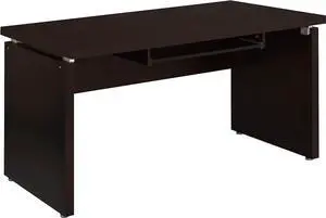 Coaster Home Furnishings Skylar Computer Desk with Drop Down Drawer Cappuccino 800891