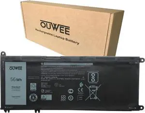 OUWEE V1P4C Laptop Battery Compatible with Dell Chromebook 13 3380 Inspiron Chromebook 14 7486 Series Notebook VIP4C FMXMT 0FMXMT 7.6V 56Wh 7000mAh 4-Cell