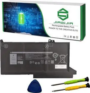 JIAZIJIA 0G74G 02PFPW Laptop Battery Replacement for Dell Latitude 5300 5310 7300 7400 P97G P97G001 P97G002 P96G P96G002 P96G003 P99G P99G001 P100G P100G001 Series OG74G 2PFPW 11.4V 42Wh 3500mAh